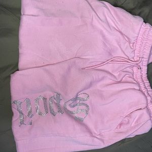 From rue21, bedazzled and says spoiled, pink, large